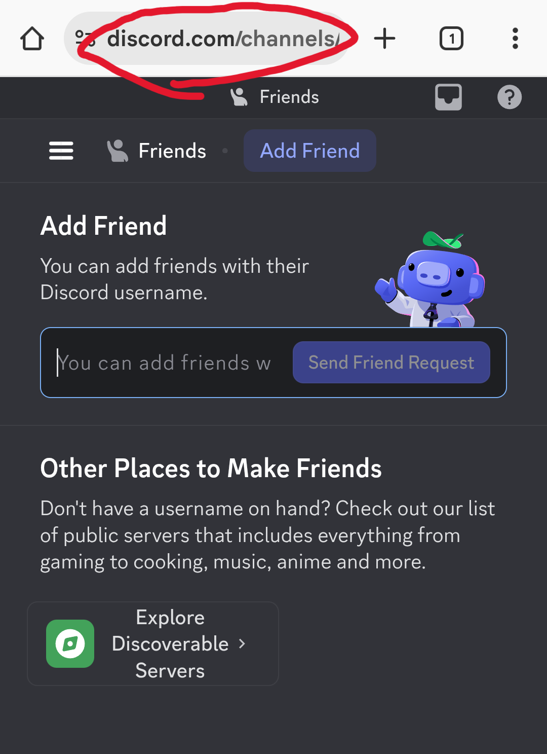 Search bar
